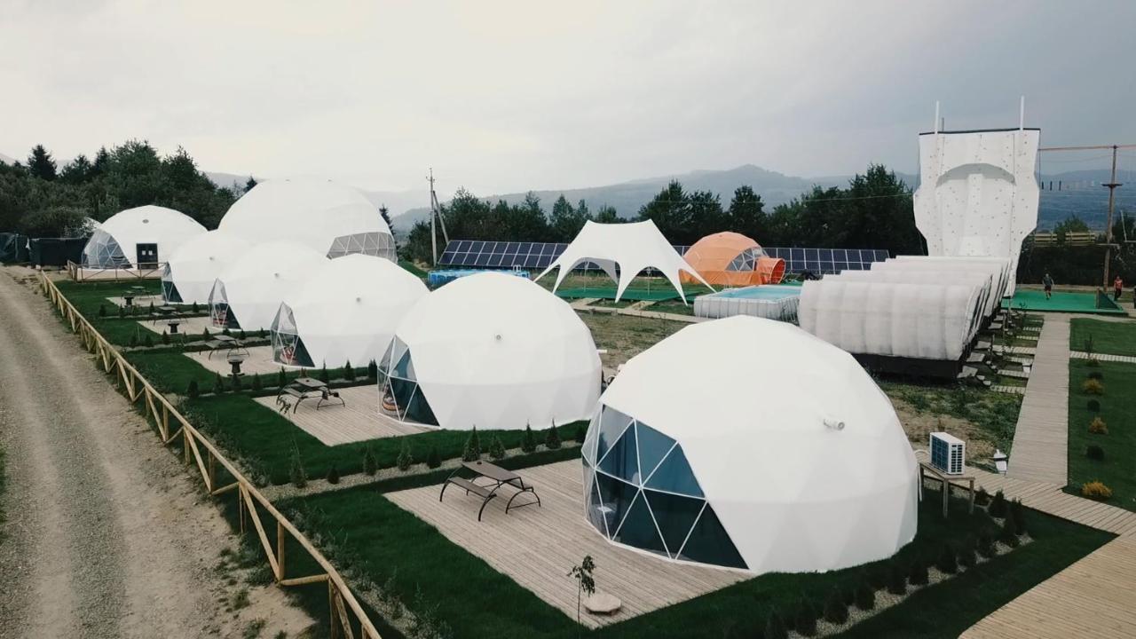 奥尔亚维奇克 Глемпінг Едельвейс酒店 外观 照片